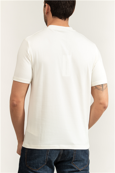 Karl Lagerfeld Erkek Bisiklet Yaka T-Shirt Kırmızı