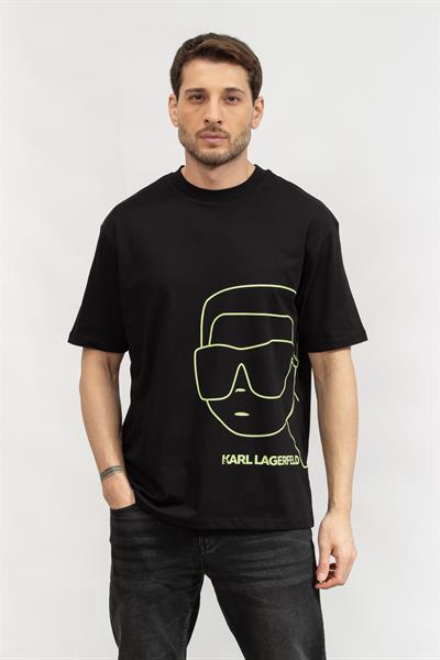 Karl Lagerfeld Erkek Bisiklet Yaka T-Shirt