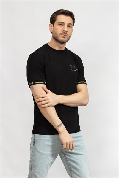 Karl Lagerfeld Erkek Bisiklet Yaka T-Shirt