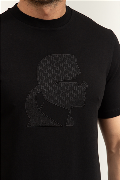 Karl Lagerfeld Erkek Bisiklet Yaka T-Shirt