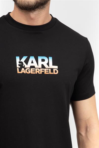 Karl Lagerfeld Erkek Bisiklet Yaka T-Shirt
