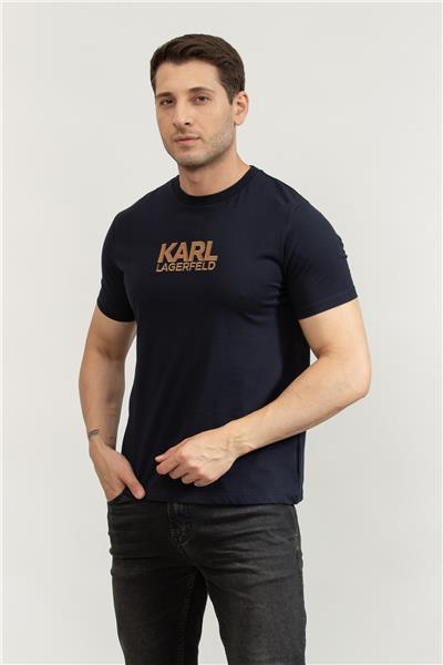Karl Lagerfeld Erkek Bisiklet Yaka T-Shirt