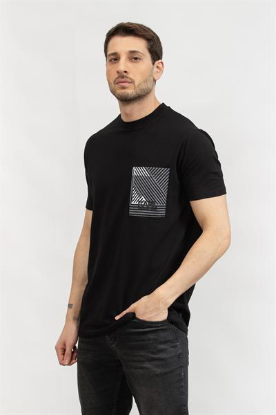 Karl Lagerfeld Erkek Bisiklet Yaka T-Shirt
