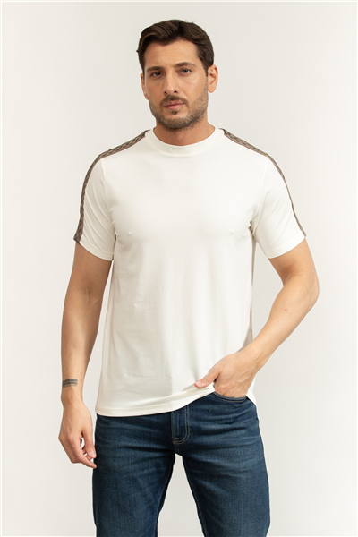 Karl Lagerfeld Erkek Bisiklet Yaka T-Shirt
