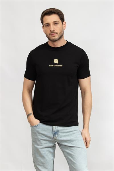 Karl Lagerfeld Erkek Bisiklet Yaka T-Shirt