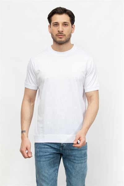 Karl Lagerfeld Erkek Bisiklet Yaka T-Shirt