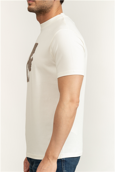 Karl Lagerfeld Erkek Bisiklet Yaka T-Shirt