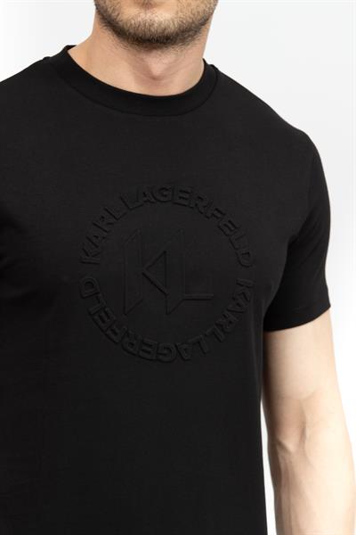 Karl Lagerfeld Erkek Bisiklet Yaka T-Shirt