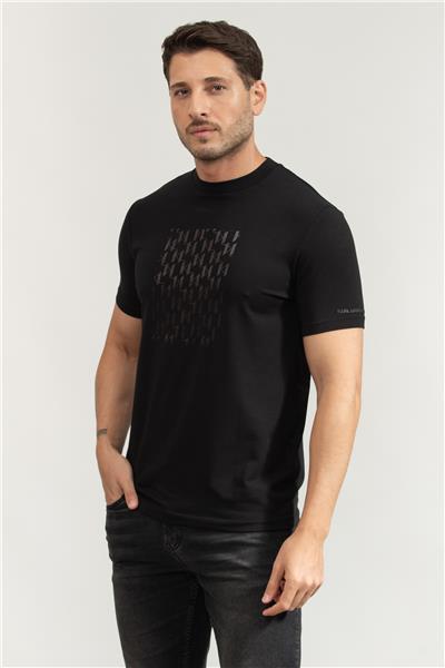 Karl Lagerfeld Erkek Bisiklet Yaka T-Shirt