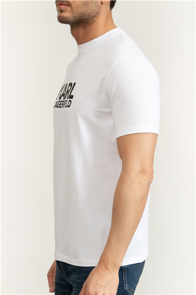 Karl Lagerfeld Erkek Bisiklet Yaka T-Shirt