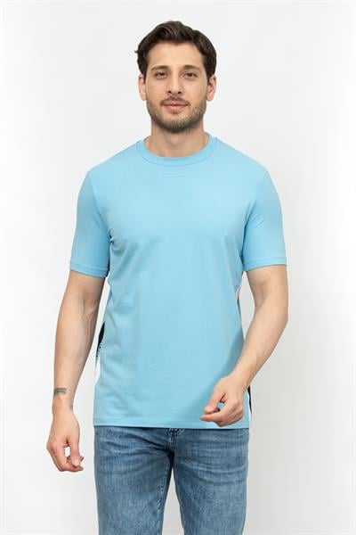 Karl Lagerfeld Erkek Bisiklet Yaka T-Shirt