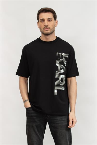 Karl Lagerfeld Erkek Bisiklet Yaka T-Shirt