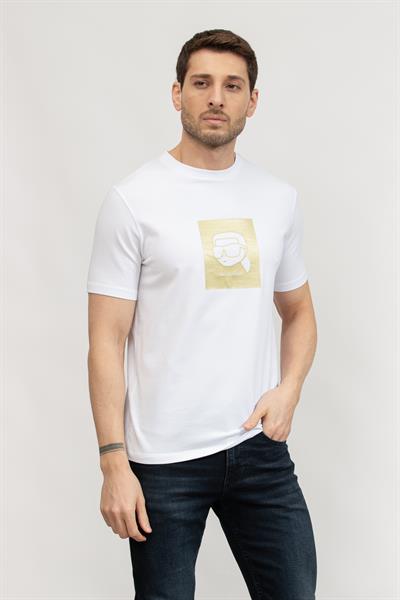 Karl Lagerfeld Erkek Bisiklet Yaka T-Shirt