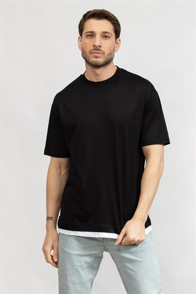 Karl Lagerfeld Erkek Bisiklet Yaka T-Shirt