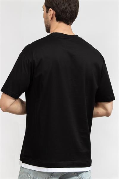 Karl Lagerfeld Erkek Bisiklet Yaka T-Shirt
