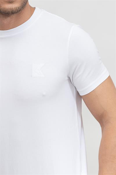 Karl Lagerfeld Erkek Bisiklet Yaka T-Shirt