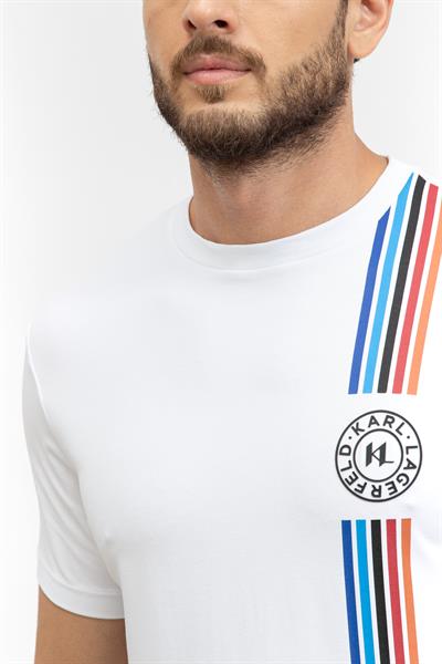 Karl Lagerfeld Erkek Bisiklet Yaka T-Shirt