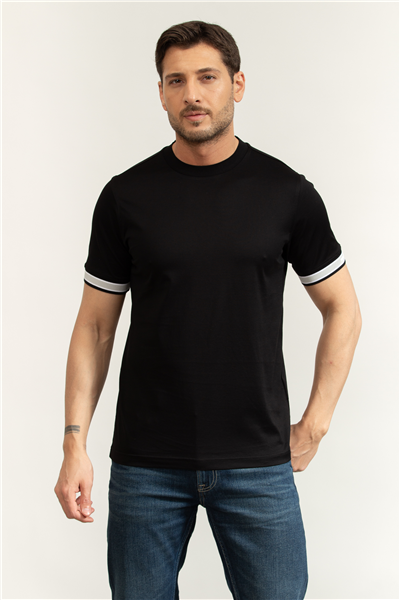 Karl Lagerfeld Erkek Bisiklet Yaka T-Shirt