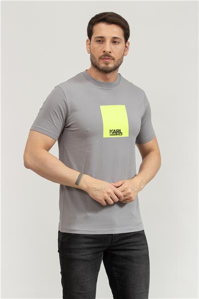 Karl Lagerfeld Erkek Bisiklet Yaka T-Shirt