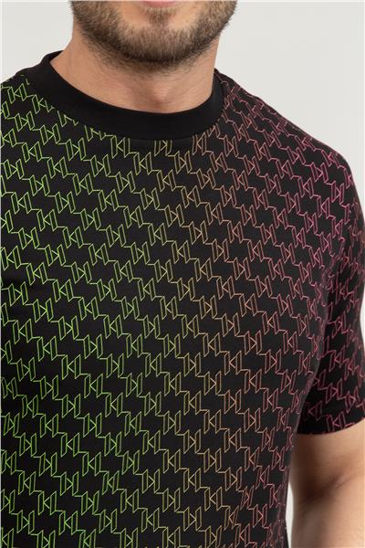 Karl Lagerfeld Erkek Bisiklet Yaka T-Shirt