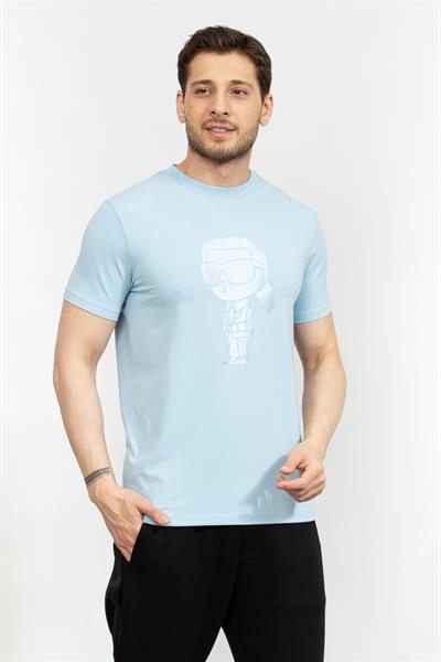 Karl Lagerfeld Erkek Bisiklet Yaka T-Shirt
