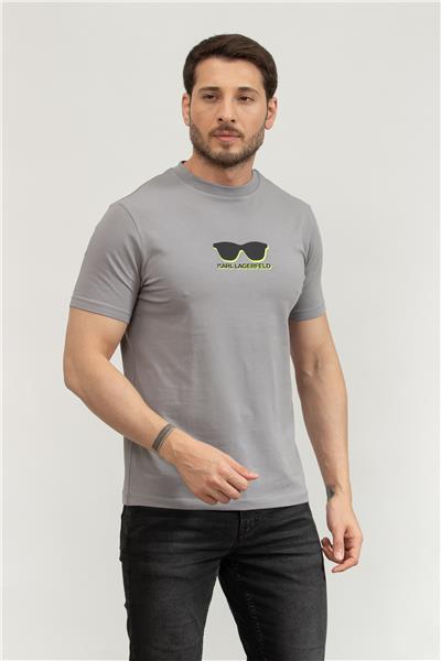 Karl Lagerfeld Erkek Bisiklet Yaka T-Shirt
