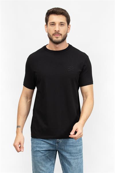 Karl Lagerfeld Erkek Bisiklet Yaka T-Shirt
