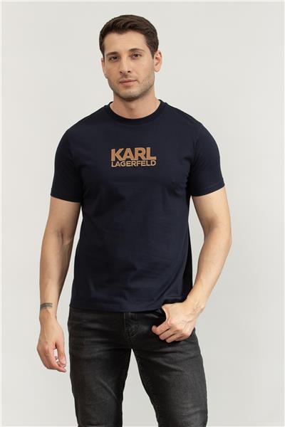 Karl Lagerfeld Erkek Bisiklet Yaka T-Shirt