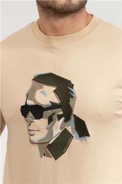 Karl Lagerfeld Erkek Bisiklet Yaka T-Shirt