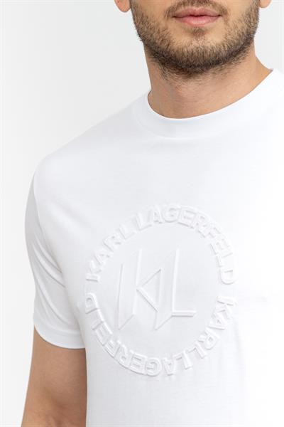 Karl Lagerfeld Erkek Bisiklet Yaka T-Shirt