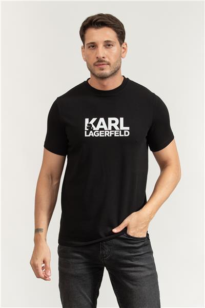 Karl Lagerfeld Erkek Bisiklet Yaka T-Shirt