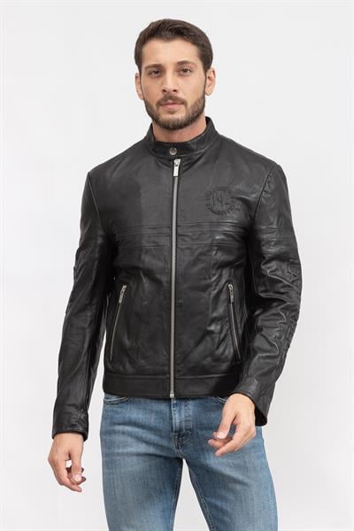 Karl Lagerfeld Erkek Deri Mont