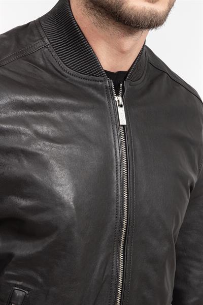 Karl Lagerfeld Erkek Deri Mont