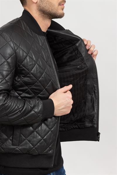 Karl Lagerfeld Erkek Deri Mont