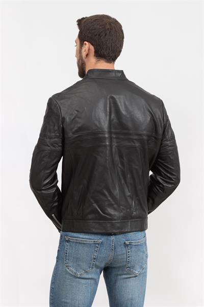 Karl Lagerfeld Erkek Deri Mont