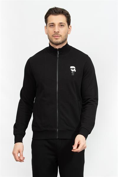 Karl Lagerfeld Erkek Fermuarlı Sweatshirt