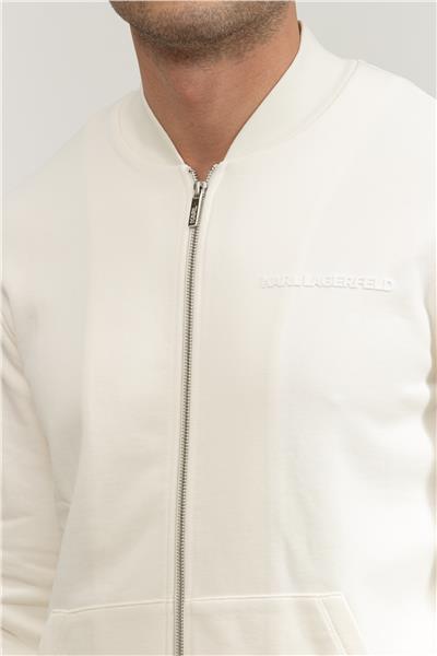 Karl Lagerfeld Erkek Fermuarlı Sweatshirt