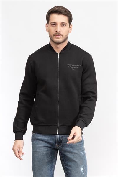 Karl Lagerfeld Erkek Fermuarlı Sweatshirt