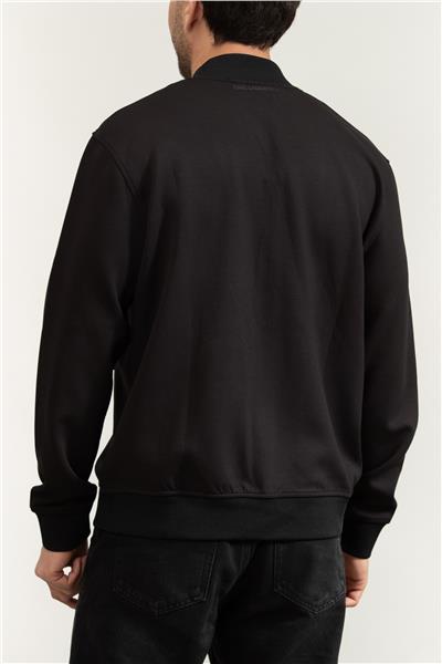 Karl Lagerfeld Erkek Fermuarlı Sweatshirt