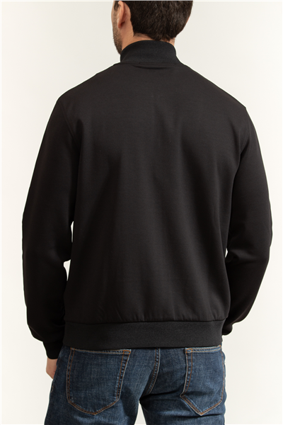 Karl Lagerfeld Erkek Fermuarlı Sweatshirt