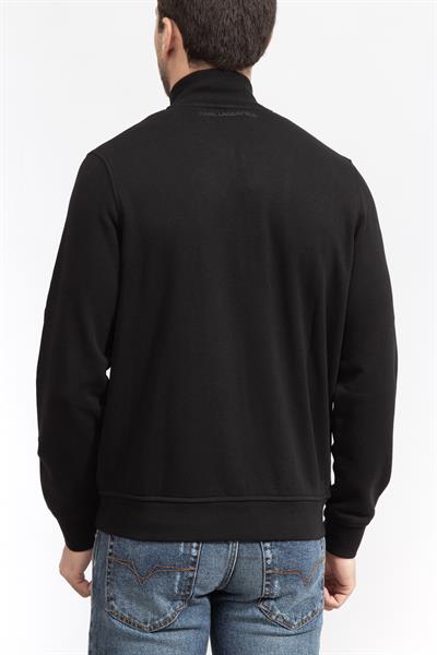 Karl Lagerfeld Erkek Fermuarlı Sweatshirt