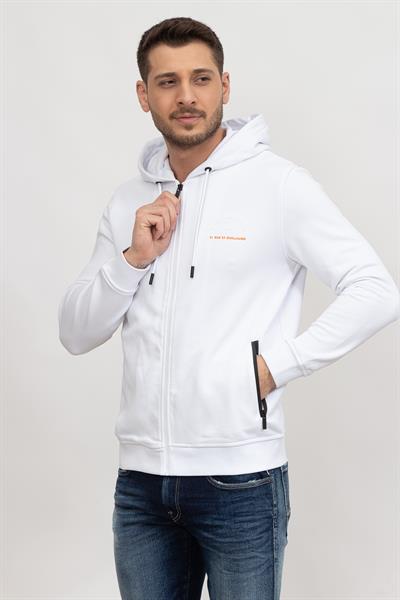Karl Lagerfeld Erkek Fermuarlı Sweatshirt