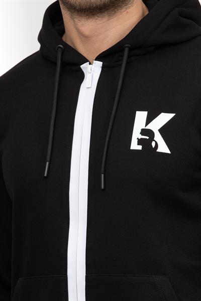 Karl Lagerfeld Erkek Fermuarlı Sweatshirt