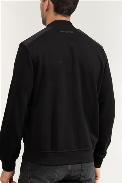 Karl Lagerfeld Erkek Fermuarlı Sweatshirt