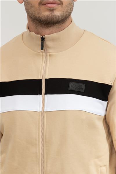 Karl Lagerfeld Erkek Fermuarlı Sweatshirt