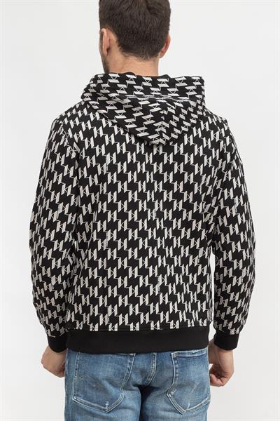 Karl Lagerfeld Erkek Fermuarlı Sweatshirt