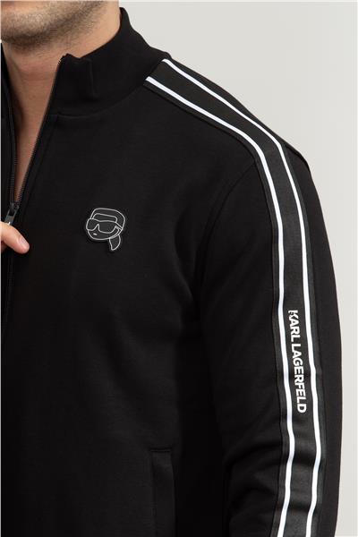 Karl Lagerfeld Erkek Fermuarlı Sweatshirt