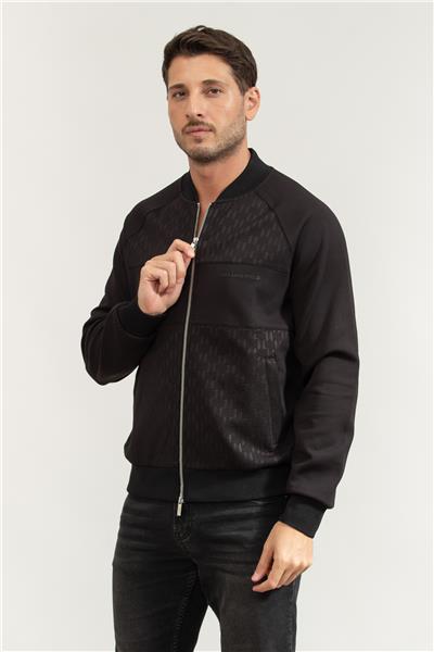 Karl Lagerfeld Erkek Fermuarlı Sweatshirt