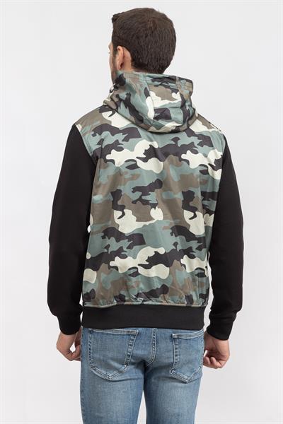 Karl Lagerfeld Erkek Fermuarlı Sweatshirt