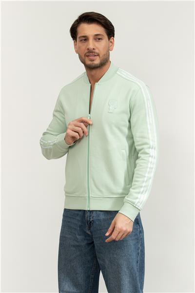 Karl Lagerfeld Erkek Fermuarlı Sweatshirt